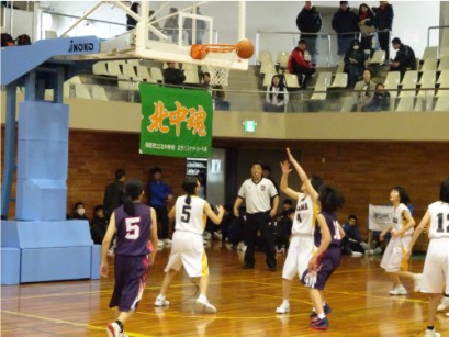 ミクスネットワークカップ　岡崎市内中学校バスケットボール大会