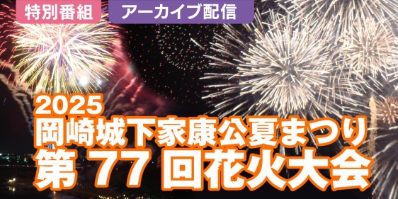 岡崎城下家康公夏まつり　第77回花火大会