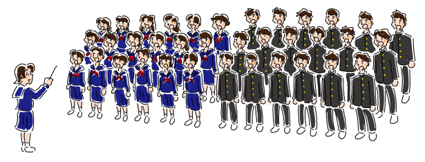 中学校合唱コンクール