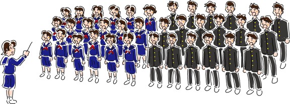 中学校合唱コンクール