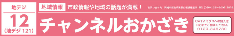 チャンネルおかざきガイドサイト チャンネルおかざきガイドサイト