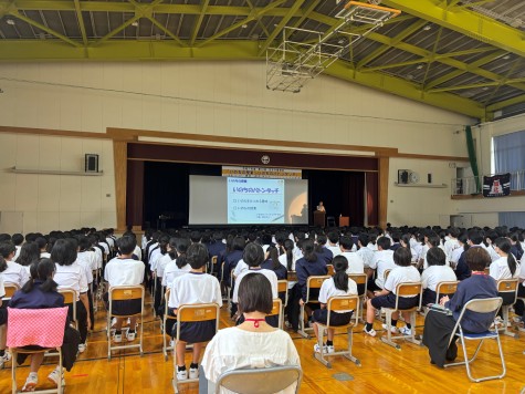 城北中「生き方講演会」
