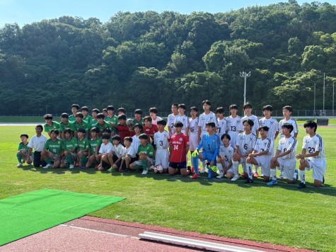 岡崎市へサッカーボールの寄附
