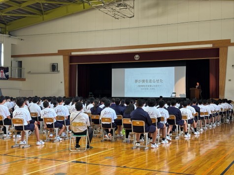 城北中　「卒業生に学ぶ会」