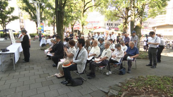 第４９回岡崎空襲の市民慰霊祭 行われる　