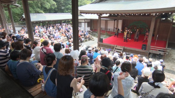 「葵」武将隊　六代目本多忠勝お披露目演武