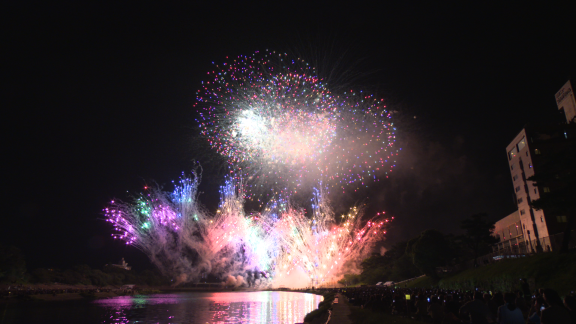 岡崎城下家康公夏まつり 花火大会開催
