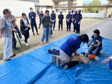岡崎市地域総合防災訓練