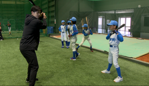 阪神タイガース中野選手 野球教室開催