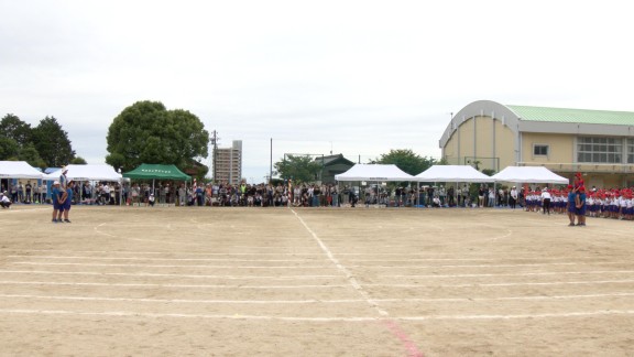 岩津小 岩津松平軍と武田軍の戦いを再現