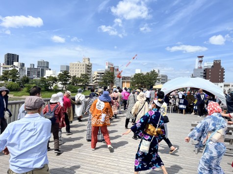 盆踊りイベント『踊輪』行われる