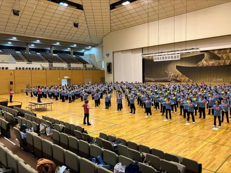 第２１回健康体操祭　行われる