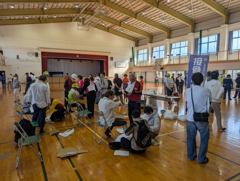 岡崎市地域総合防災訓練